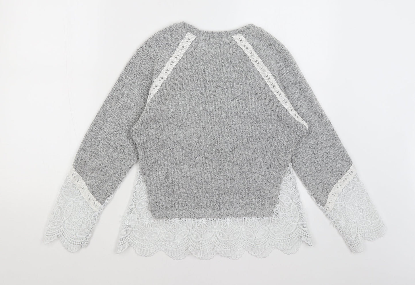 Darccy London Womens Grey   Pullover Jumper Size XS