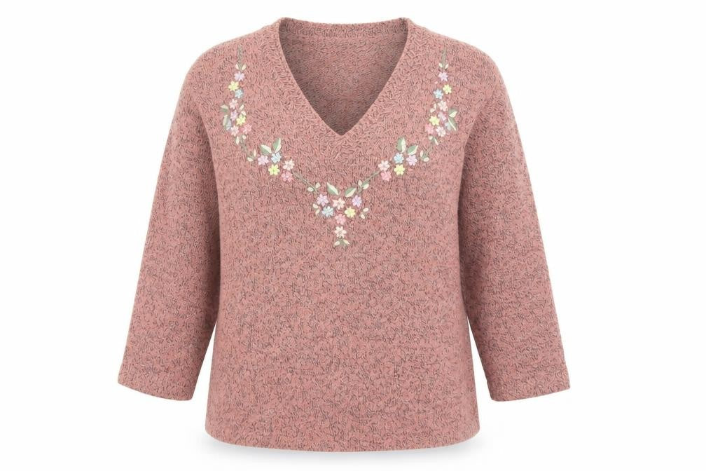 Damart Womens Pink   Pullover Jumper Size 10