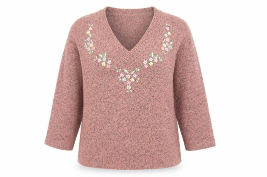 Damart Womens Pink   Pullover Jumper Size 10
