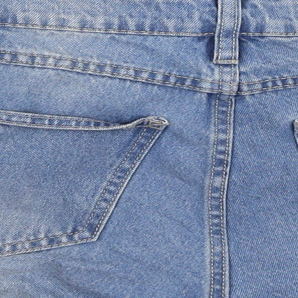 Tutti Frutti Womens Blue   Hot Pants Shorts Size 8