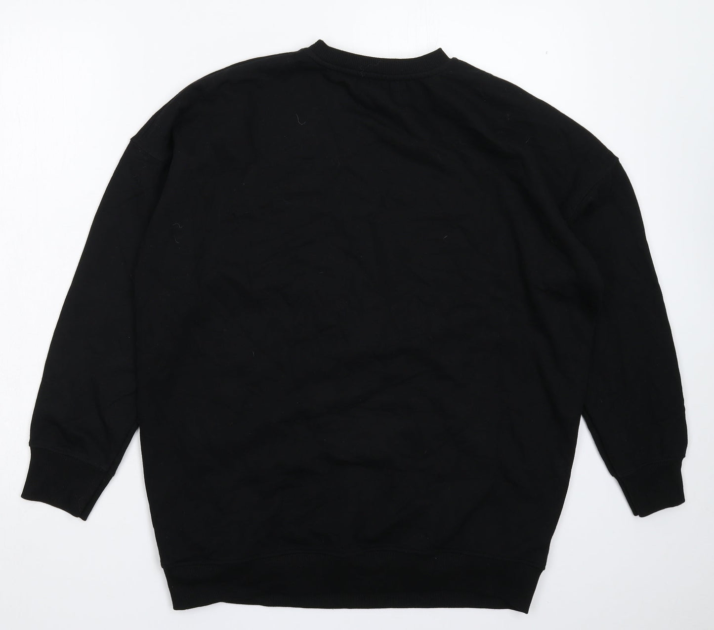 New Look Womens Black   Pullover Sweatshirt Size S