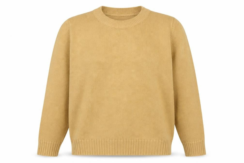 Divided Womens Beige  Knit Pullover Jumper Size L