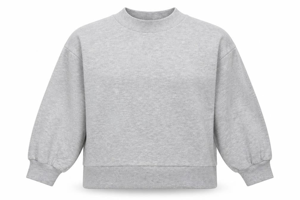 ASOS Womens Grey   Pullover Sweatshirt Size 10  - Oversized