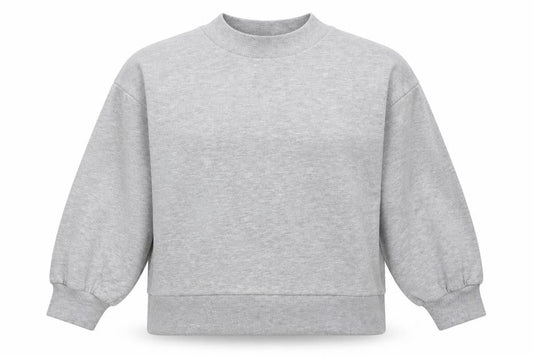 ASOS Womens Grey   Pullover Sweatshirt Size 10  - Oversized