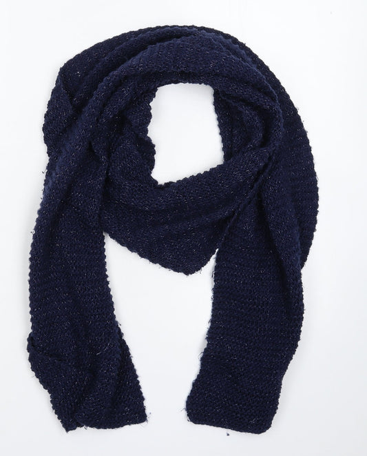 Preworn Womens Blue  Knit  Scarf