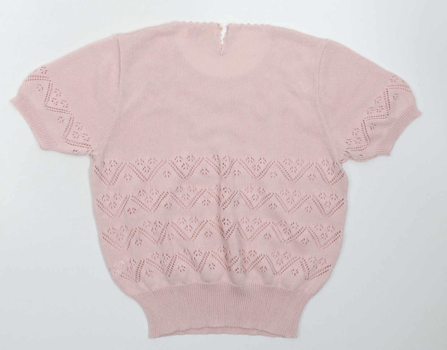 Shangai Womens Pink   Pullover Jumper Size L