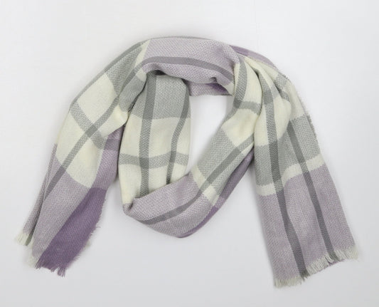 Preworn Womens Multicoloured Check   Scarf