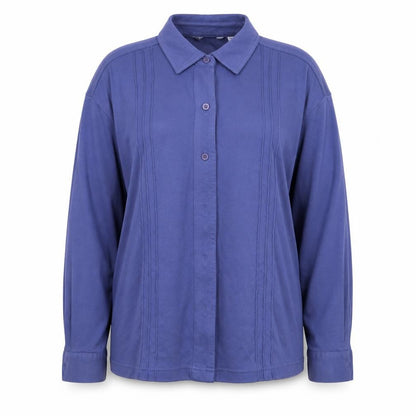 Preworn Womens Blue   Basic Button-Up Size 14