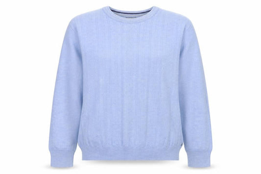Wolsey Womens Blue  Knit Pullover Jumper Size L