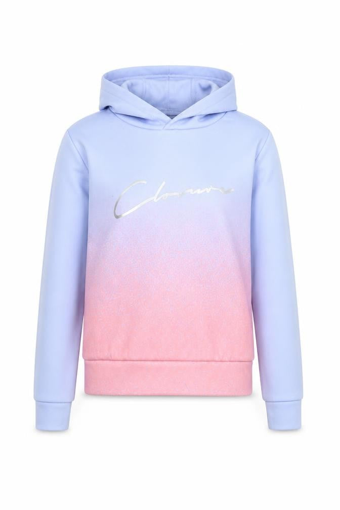 Closure Girls Blue   Pullover Hoodie Size M