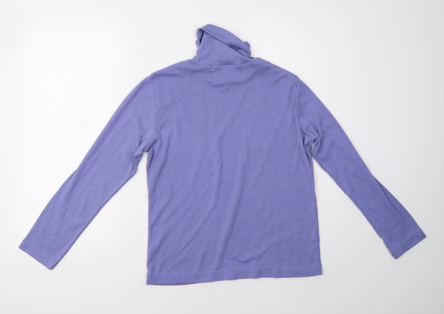 Viz a Viz Womens Purple   Pullover Sweatshirt Size 14