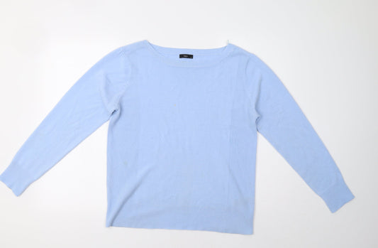 M&Co Womens Blue   Pullover Sweatshirt Size 16