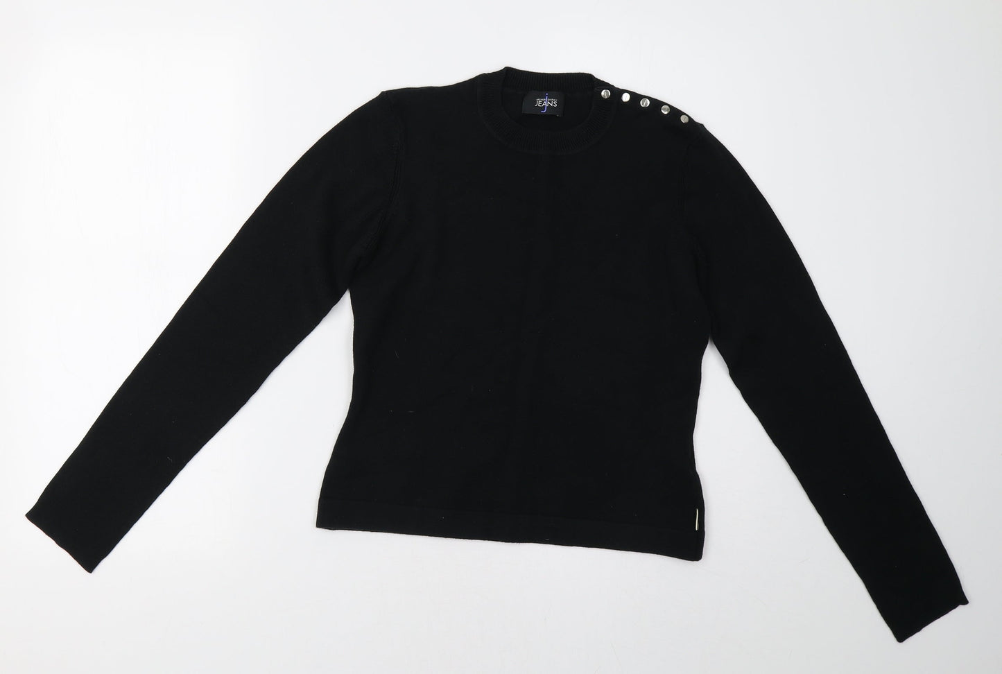 Debenhams Womens Black   Pullover Sweatshirt Size M