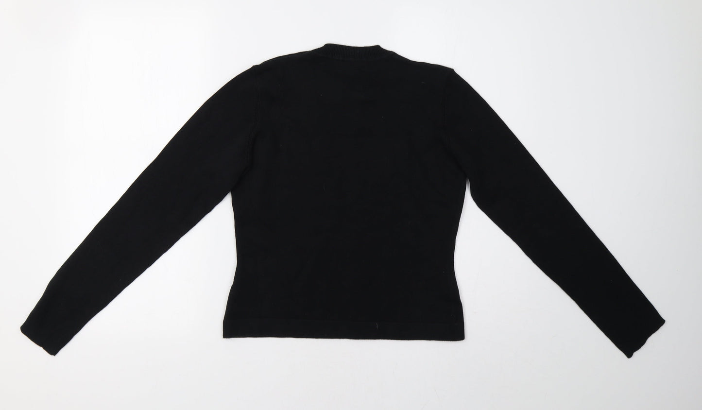 Debenhams Womens Black   Pullover Sweatshirt Size M