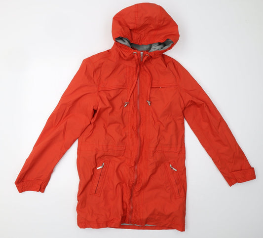 Debenhams Womens Orange   Jacket Coat Size 10