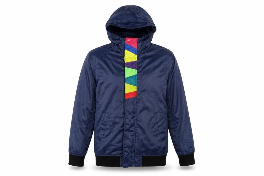 George Womens Blue   Windbreaker Coat Size 4