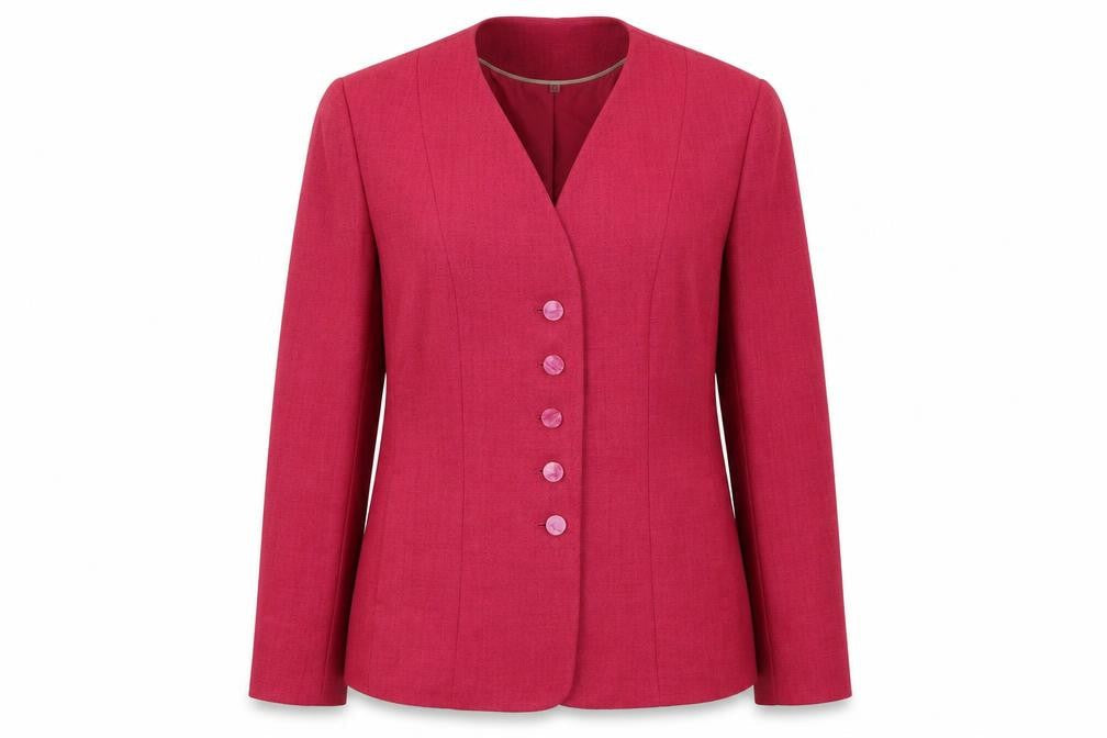 EWM Womens Pink   Jacket Blazer Size 14