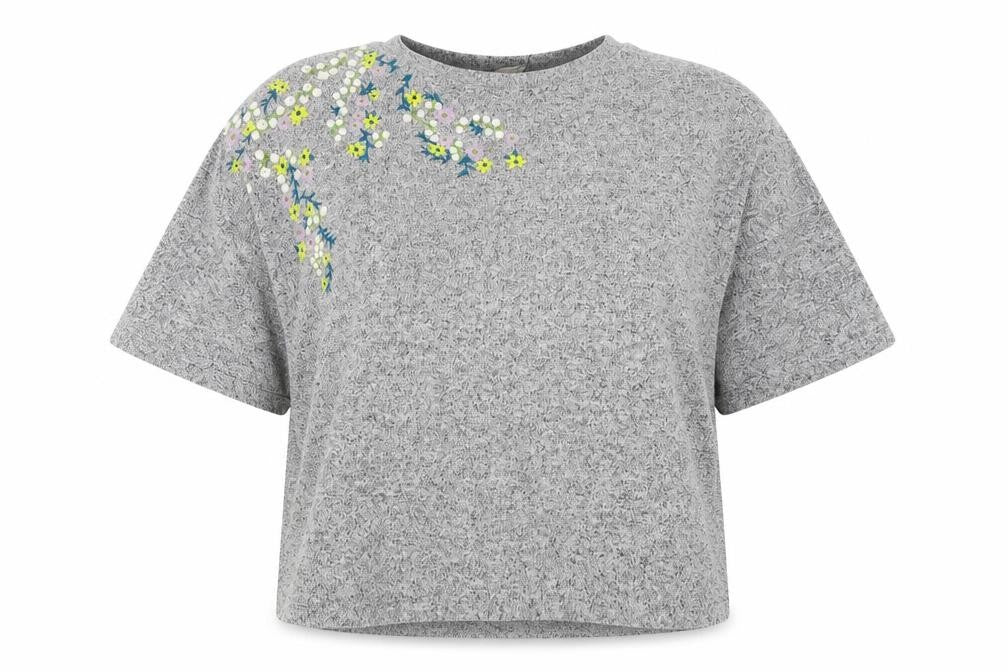 H&M Womens Grey   Pullover Sweatshirt Size L