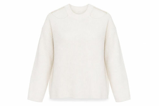 New Look Womens White   Pullover Sweatshirt Size S