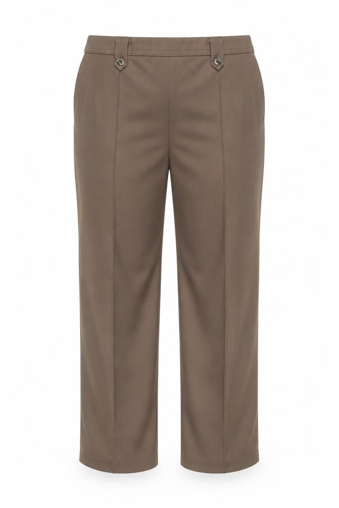 Bonmarché Womens Brown Trousers Size 14 L25 in