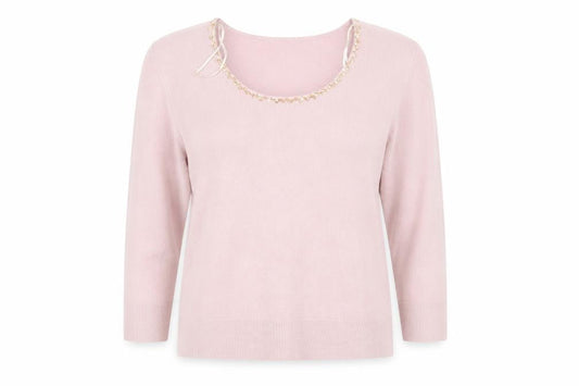 Bonmarché Womens Pink Pullover Jumper Size XL
