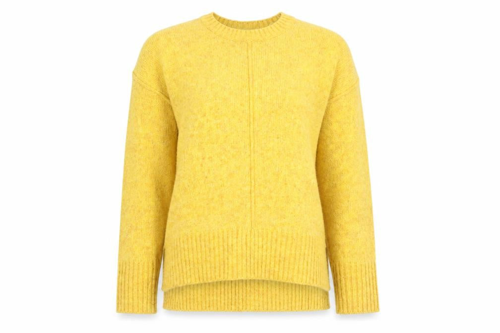 New Look Womens Yellow   Pullover Jumper Size S