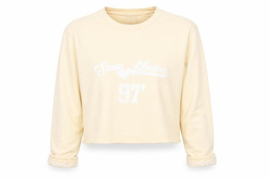 PRETTYLITTLETHING Womens Yellow   Pullover Sweatshirt Size S