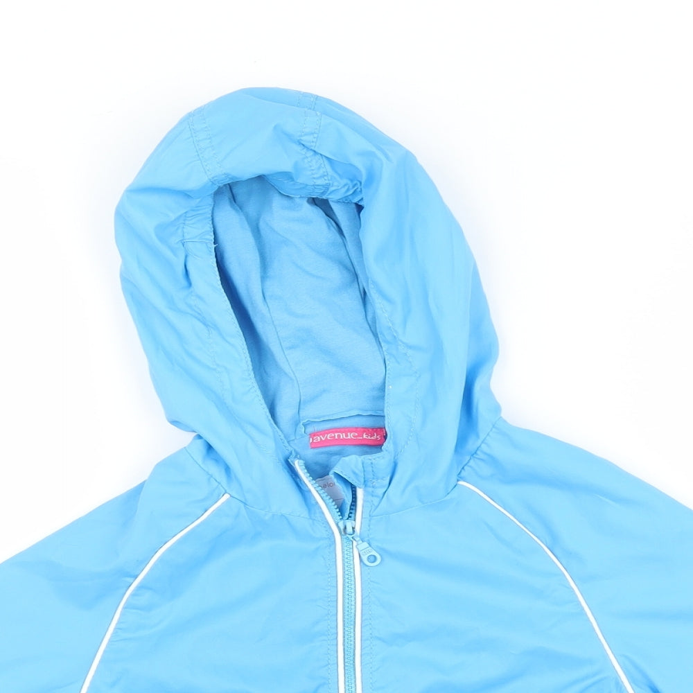 Avenue Girls Blue   Jacket Coat Size 3-4 Years