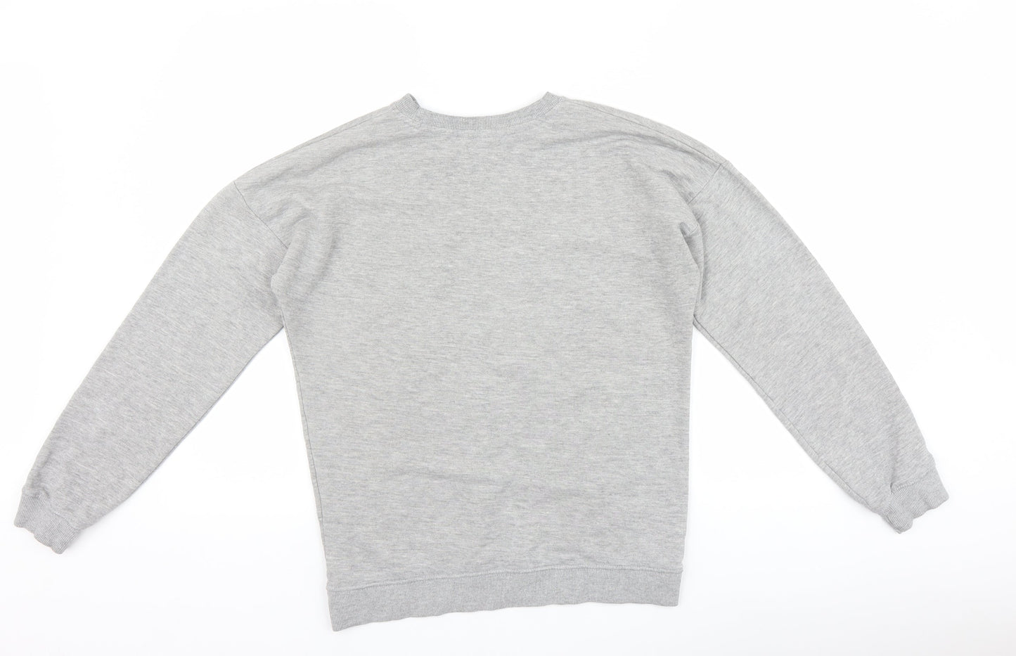 New Look Womens Grey   Pullover Sweatshirt Size 8