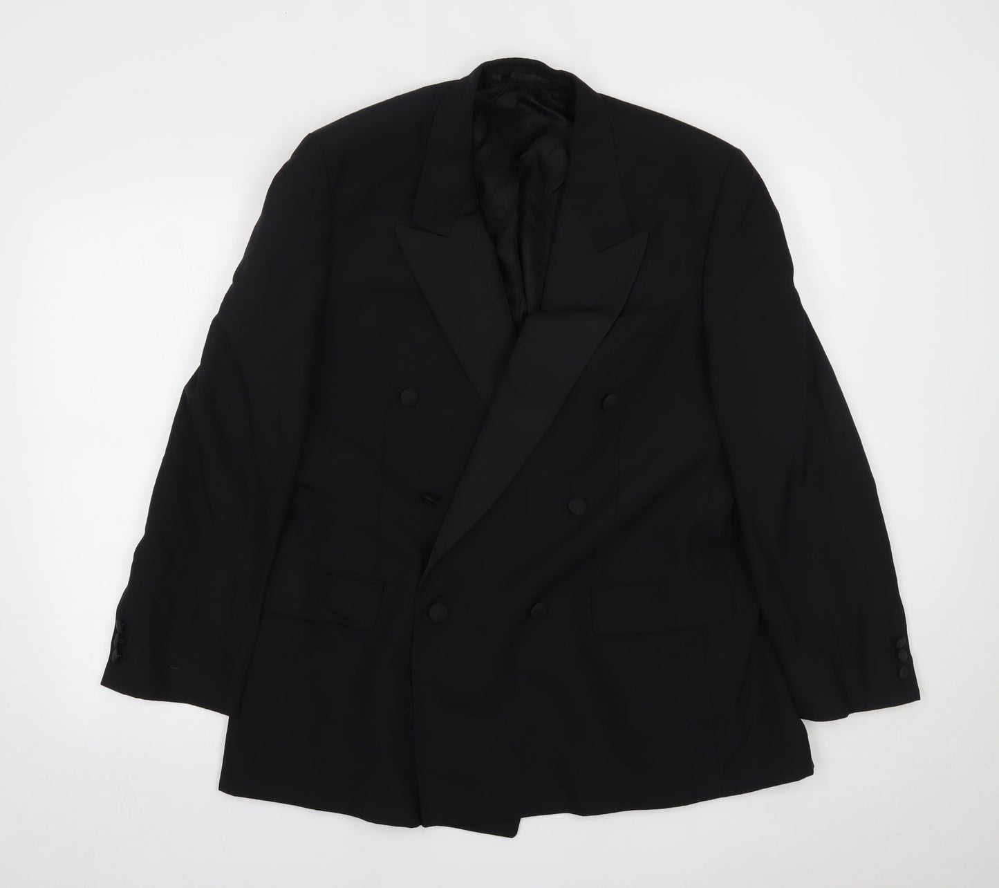 Mr Henry Mens Black   Jacket Suit Jacket Size 42