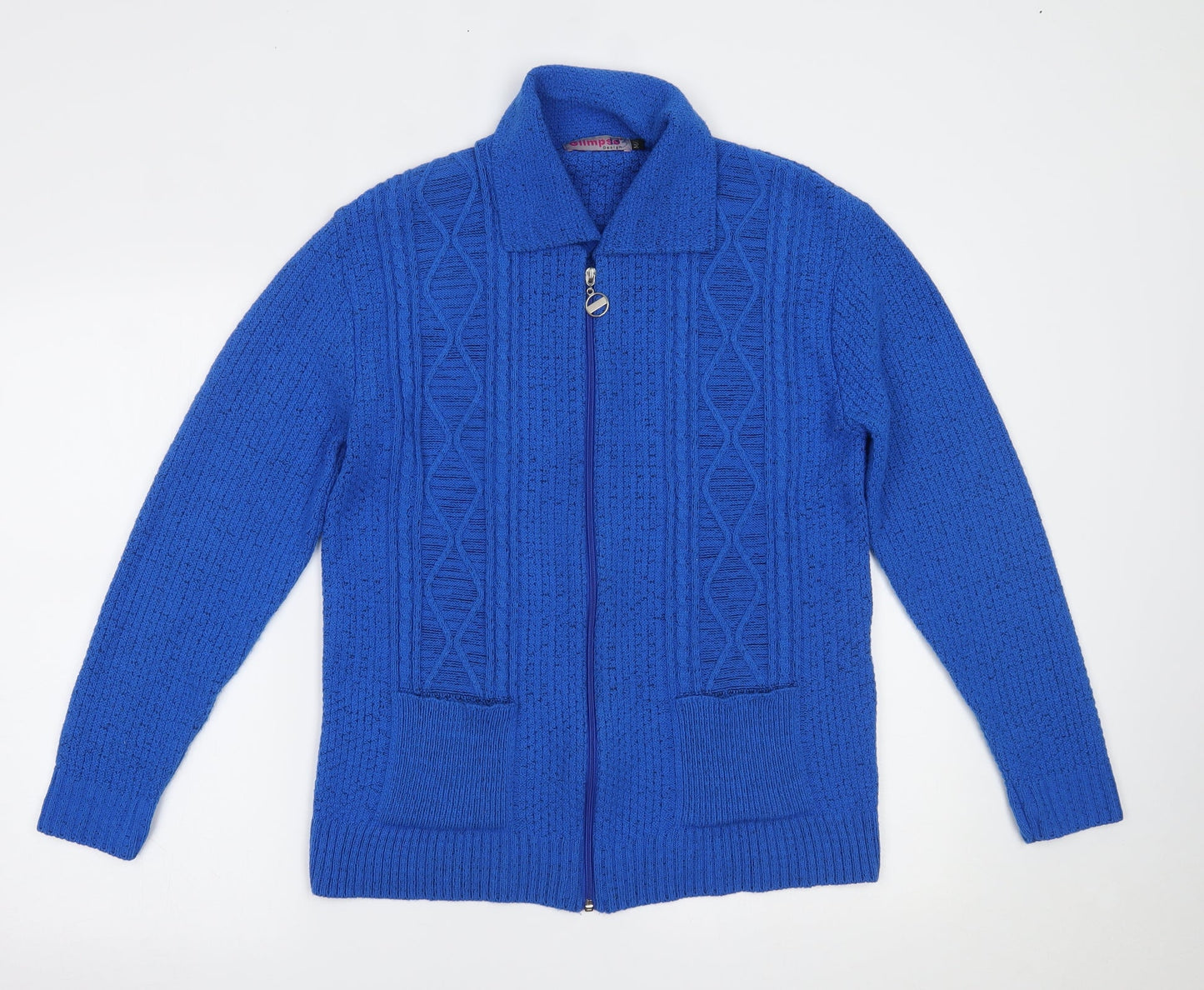 Glimpse Womens Blue   Jacket  Size M