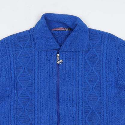 Glimpse Womens Blue   Jacket  Size M