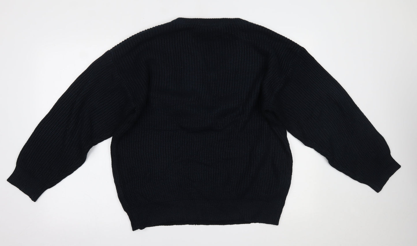 original design Mens Blue   Pullover Jumper Size M