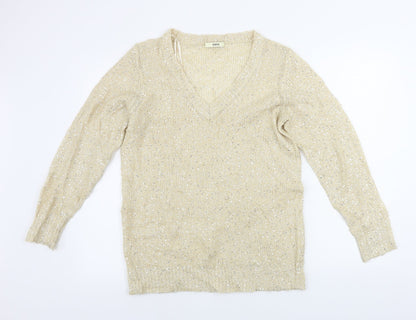Oasis  Womens Beige   Pullover Jumper Size L