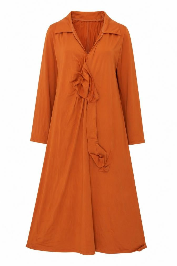 ASOS  Womens Orange   A-Line  Size 8