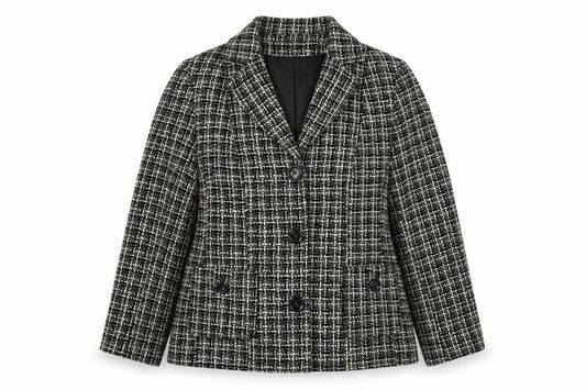 Wardrobe  Womens Beige Check  Jacket Blazer Size 14