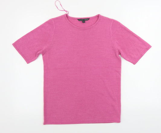 love knitwear    Womens Pink   Basic T-Shirt Size 10