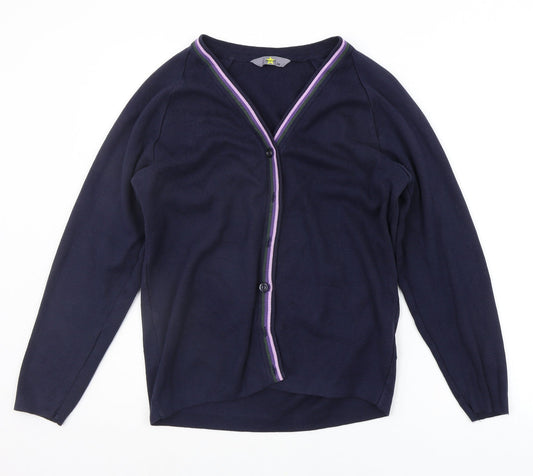 Magicfit Womens Blue   Cardigan Jumper Size 8