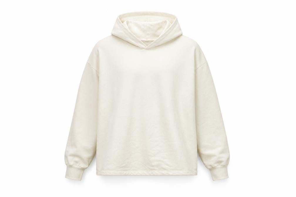 Marks & Spencer Womens Beige   Pullover Hoodie Size L