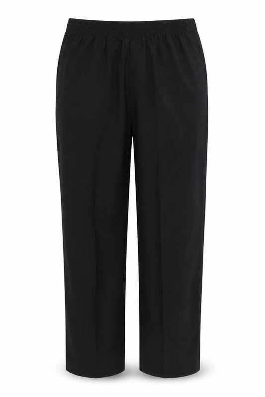 Preworn Womens Black   Trousers  Size 14 L26 in