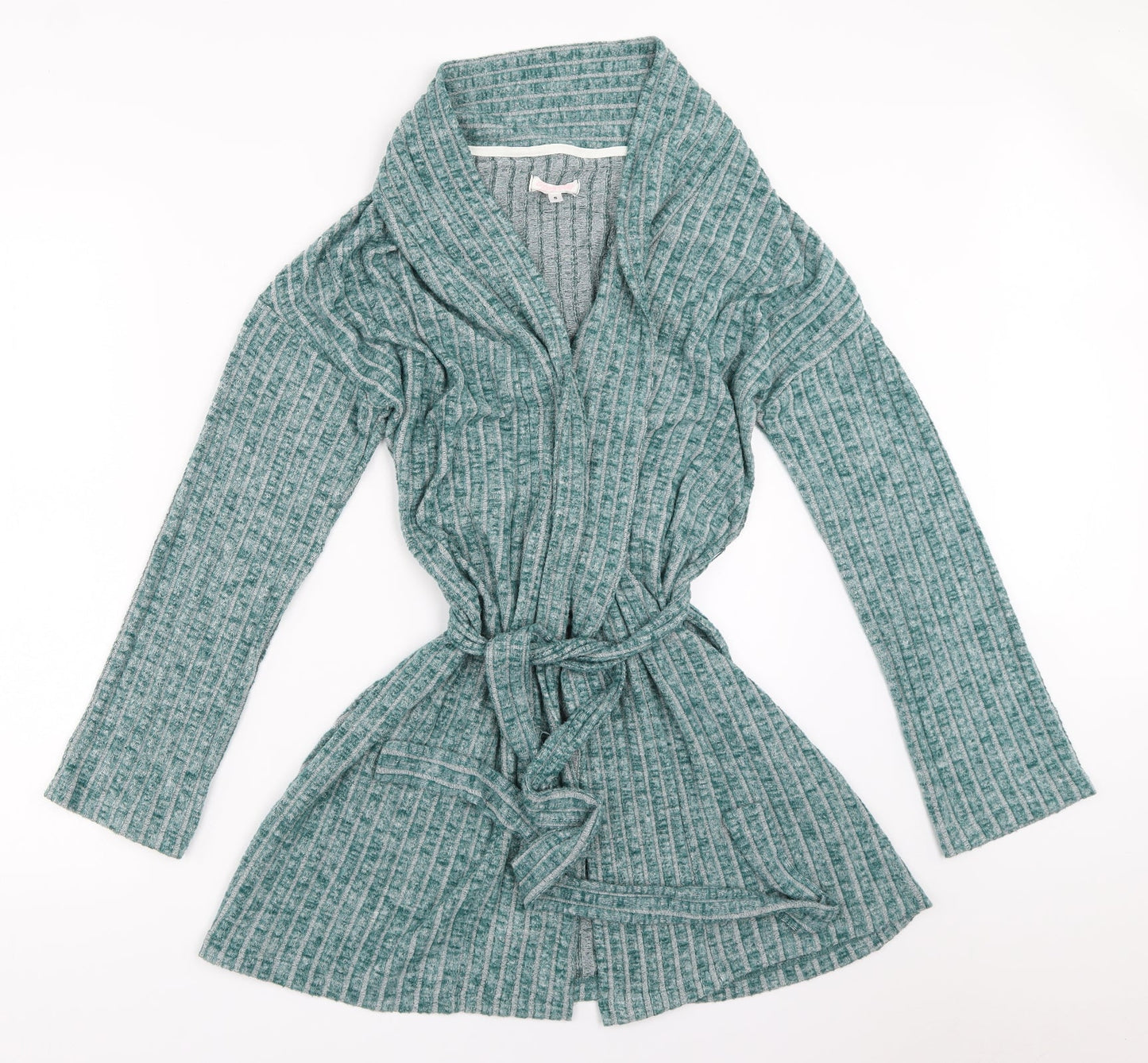 TU Womens Blue Solid  Top Robe Size S