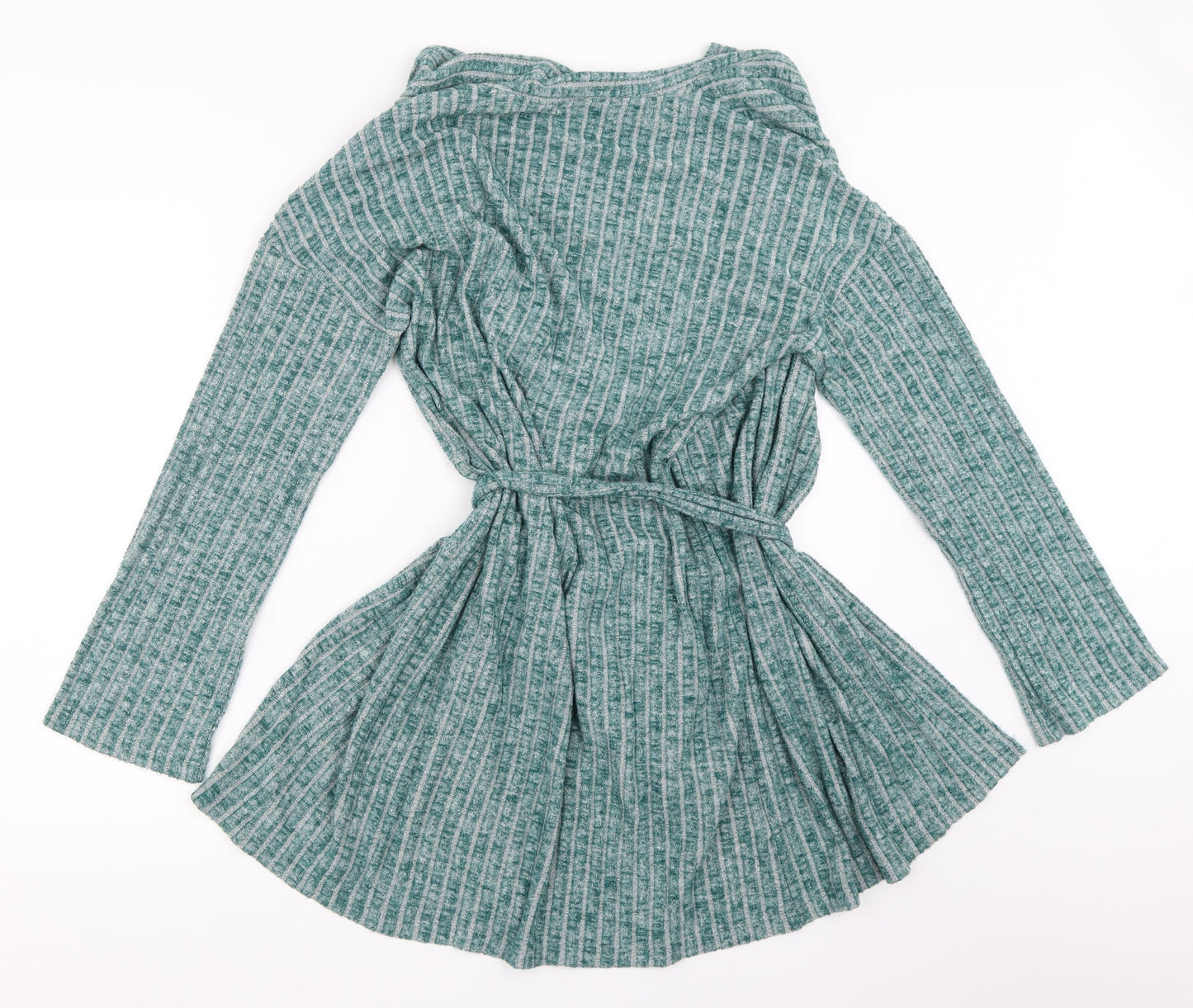TU Womens Blue Solid  Top Robe Size S