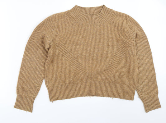 H&M Womens Beige   Pullover Jumper Size M