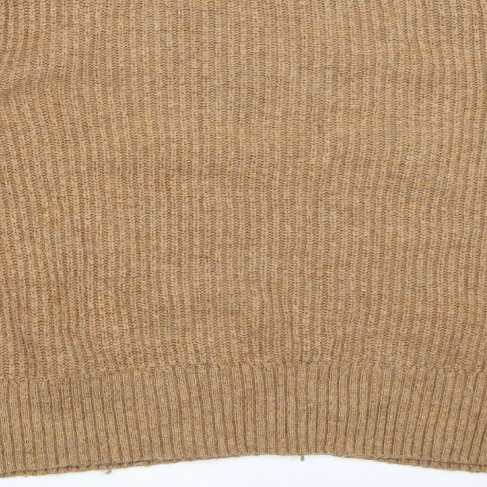 H&M Womens Beige   Pullover Jumper Size M