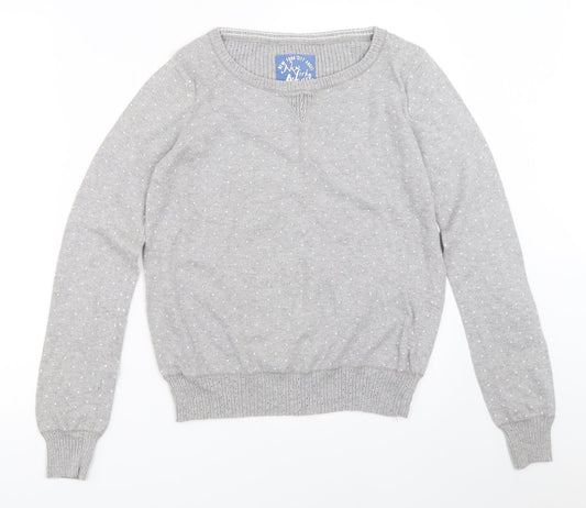 Marks and Spencer Womens Grey   Pullover Jumper Size 2XS