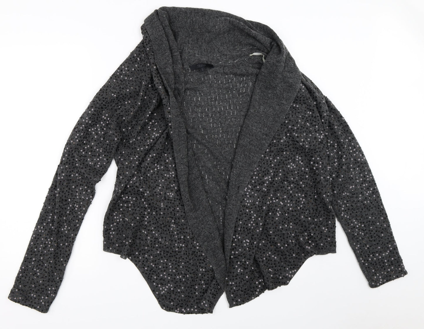 Cassis Womens Grey   Cardigan Jumper Size L