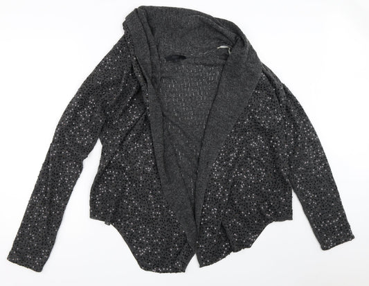 Cassis Womens Grey   Cardigan Jumper Size L