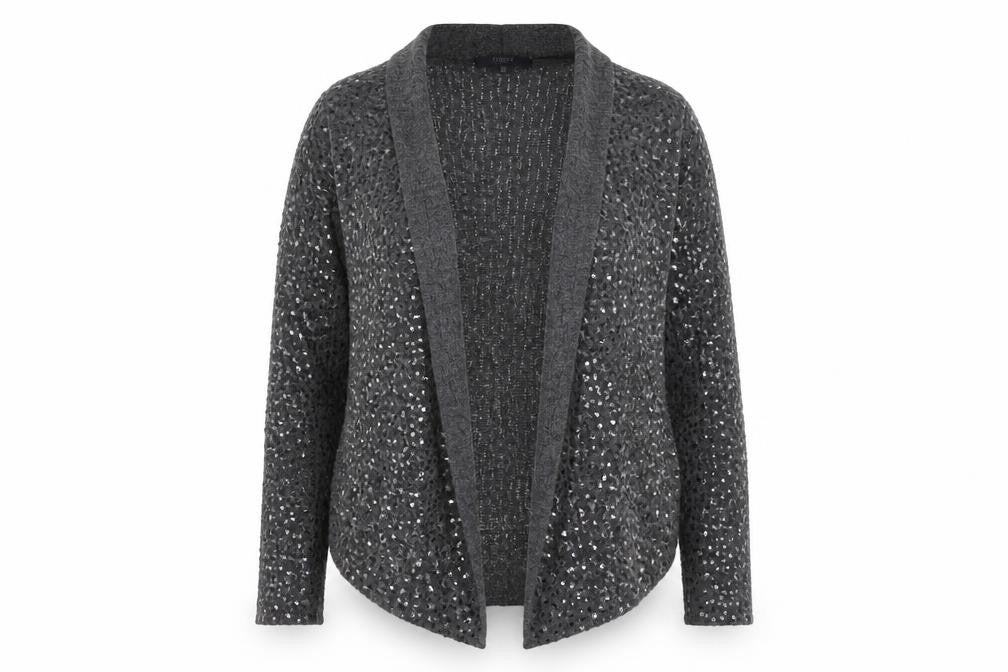 Cassis Womens Grey   Cardigan Jumper Size L