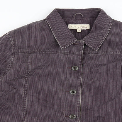 EWM Womens Purple   Jacket  Size 14
