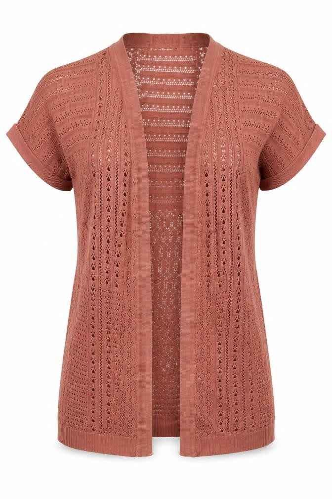 Evie Womens Pink   Cardigan Jumper Size 8